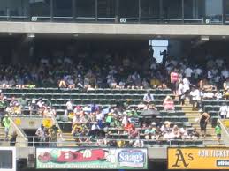 oakland athletics seating guide ringcentral coliseum