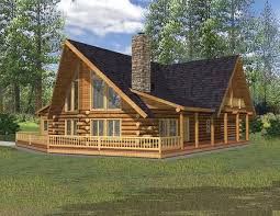 Log Style House Plan 87048 With 3 Bed 2 Bath 2 Car Garage Log Cabin House Plans Log Cabin Plans Cabin House Plans