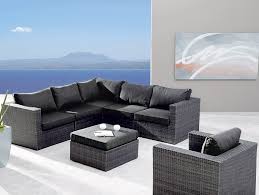 The back of the sofa. Best 7 Tlg Lounge Set Aruba Alu Polyrattan 98897053 Art Jardin