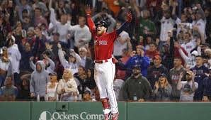 The game was initially delayed for weather but later in the game there was a temporary delay when a fan threw a baseball at red. Comeback Kids Verdugo Red Sox Rally From 4 Down In 9th