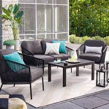 Find Product Information Ratings And Reviews For Standish Deep Seating Collection Online On Target Com Patio Furniture Collection Patio Loveseat Furniture