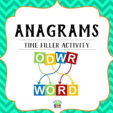 Click to learn more about the unscrambled words in these 7 scrambled letters if we unscramble these letters, anagram, it and makes several words. Anagrams Time Filler Activity