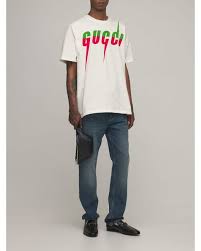 4.3 out of 5 stars 100. Gucci Cotton Blade T Shirt For Men Save 51 Lyst