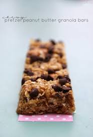These Chewy Pretzel Peanut Butter Granola Bars Are A Simple And Easy Snack To Make Prepared In Less Than 20 Mi In 2020 Granola Bars Granola Bars Peanut Butter Granola