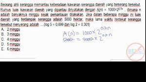 Maybe you would like to learn more about one of these? Logaritma Soal Cerita Soal Sumulasi Unbk Matematika 12ipa Dki 2018 Youtube