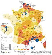 Deux critères objectifs sont utilisés pour définir le taux de pauvreté : Le Cartographe On Twitter Erratum Carte De La Pauvrete En France Donnees Insee Attention L Ancienne Carte Etait Mauvaise Pauvrete Carte France Https T Co 6jaoabny6u
