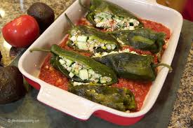 Vegan Chiles Rellenos Recipe Whole Food Recipes Mexican Food Recipes Stuffed Peppers