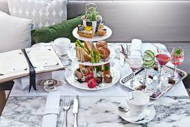 The Most Instagrammable Afternoon Teas In London The Sanderson Hotel From Instyle Com Afternoon Tea London Afternoon Tea London