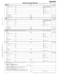 family tree template family tree record template