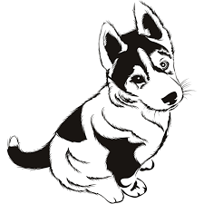 Download cute free images of puppy in the coloring pages below. Husky Baby Husky Cute Husky Puppy Coloring Pages Novocom Top