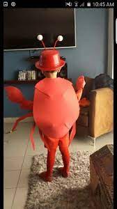Crab Costume Disfraz De Cangrejo Diy Crab Costume Little Mermaid Costumes Kids Costumes