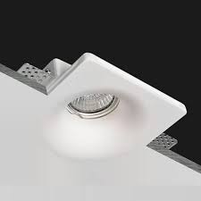 Porta Faretto Da Incasso In Gesso A Scomparsa Lampada Per Faretti Gu10 Art Csf045 Faretti Illuminazione Faretti Illuminazione Controsoffitto