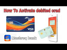 Making payments towards your commercial bank credit card. How To Activate Debited Card Mashreq Bank Youtube