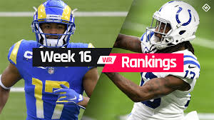 Our 2020 rankings are updated daily. Fantasy Football Rankings Week 16 Wide Receiver Sporting News