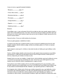 Escribe con todas las letras para que otros puedan leer tu mensaje sin cartas de. Cartas De Invierno Agustin Fernandez Paz Literatura Contemporanea Resumen Docsity