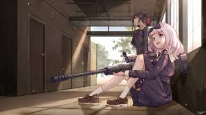 (wallpaper on thumbnail automaticly compressed and not full resolution). Miyuki Shirogane Chika Fujiwara Desktop Wallpaper 1920x1080