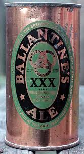 Image result for White 1957 Ballatine Ale Company