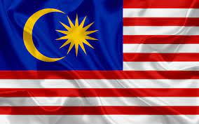 It resembles the flag of the us, featuring fourteen horizontal stripes of alternating red and white colors. Download Wallpapers Malaysian Flag Malaysia Asia Silk Flag Flag Of Malaysia Besthqwallpapers Com Malaysia Flag Malaysian Flag Flag