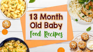 13 Month Old Baby Food Recipes