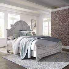 Check out our white magnolia decor selection for the very best in unique or custom, handmade pieces from our shops. Magnolia Manor Antique White Panel Bed By Liberty Furniture Furniturepick