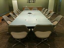 Coalesse Sw1 Table Frost Glass Surface Conference Room Design Room Design Design