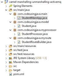 Even the apache camel site does not seem to have a succinct example of this. Apache Camel Marshalling Unmarshalling For Xml And Json Data Format Codeusingjava