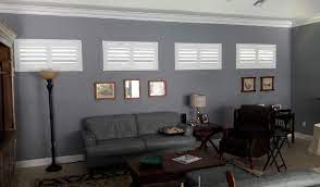 Our expert design team, paired with an array of stunning blinds, shades, shutters, drapery, and more creates the ideal home interior that complements any room, or an entire home. Enlightened Style Poly Resin Shutters In Nautical Living Space Contemporary Family Room Miami By Budget Blinds Of Indian River County Houzz