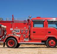 No Reserve: 1997 Isuzu Elf Fire Truck 5-Speed