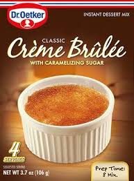 Crème brûlée is a classic french still custard. Classic Creme Brulee Creme Dessertsby Dr Oetker