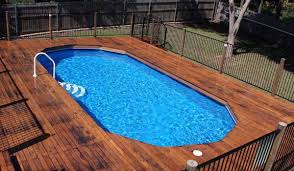 * 4' x 16' end deck * 8' x 32' side deck * 4' walk around with… Above Ground Pools Melbourne Pools R Us