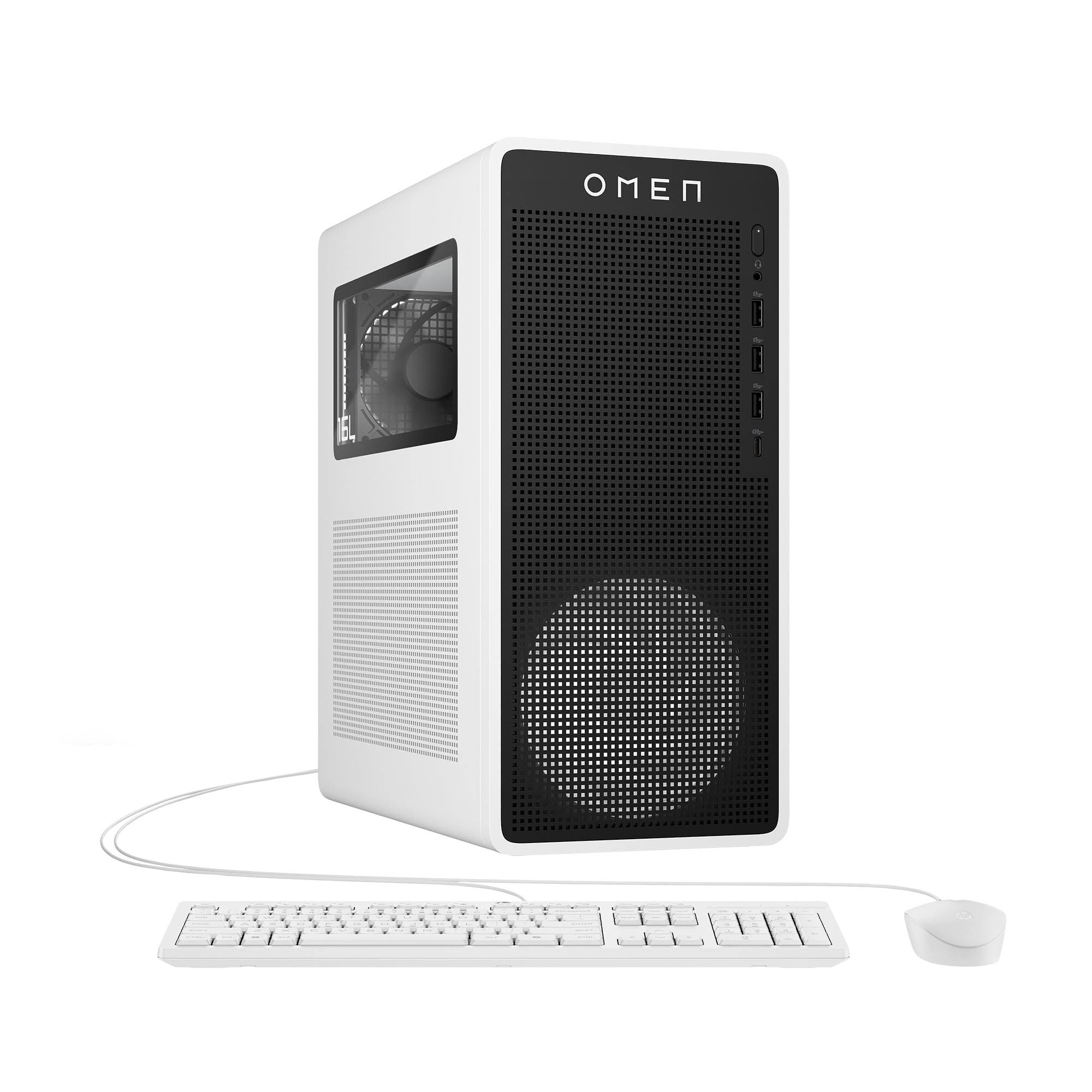 Omen 16L Gaming Desktop PC AMD Ryzen 5 16gb RAM 1TB SSD RX 7600 Windows 11 Home