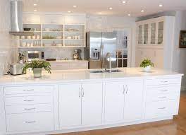 Browse our wide selection of kitchen cabinets, from shaker, slab, decorative and inset styles. Contemporary White Kitchen Face Frame Construction Slab Doors And Drawer Fronts Paint Contemporary White Kitchen White Kitchen Kitchen Inspirations