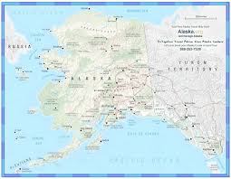 Google Image Result For Http Alaska Org Maps Images Alaska Enlarge Jpg Alaska Postcard Alaska Travel