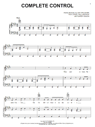 155,107 views, added to favorites 5,598 times. Complete Control Music Sheet Browse World Best Music Sheet Online