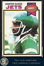 Shafer Suggs 1979 Topps #307 RC New York Jets