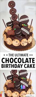 When developing a design for a 16th birthday cake for a boy, think about his favorite hobbies and interests to give you a clue to the type of. Ultimate Chocolate Birthday Cake Living Locurto