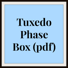 Tuxedo Phase Box Tutorial Pdf Book Binding Diy Bookbinding Tutorial Book Making
