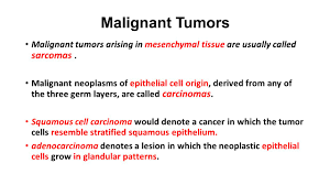 Only malignant tumors are properly referred to as cancers, and it is their. What Does The Phrase Malignant Mean