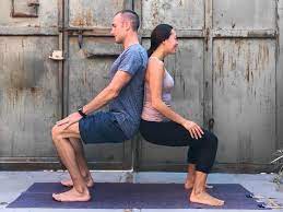At this critical times, a couple or partner yoga poses can come handy during this pandemic when movement is restricted and we are all required to stay at home. Yogaposes Couples Yoga Poses 23 Easy Medium And Hard Duo Yoga Poses Partner Yoga Yoga Fur Kinder Yoga Fitness