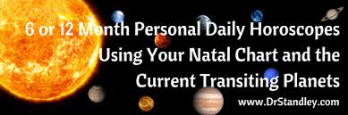 Astrology 6 And 12 Month Daily Horoscopes Using Transits