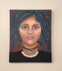 "Medusa" Original Painting — Flying Squirrel Studio