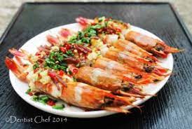 Recipe Steamed Prawn With Spicy Xo Sauce Chili Garlic Ginger And Chives Cooking Seafood Prawn Dishes Prawn