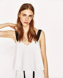 Top Cropped Contraste Modestil Cropped Tops