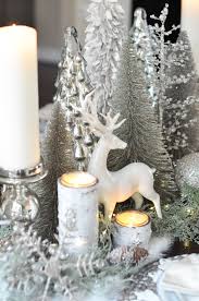 Winter Wonderland Tablescape The Grace House Silver Christmas Decorations Christmas Centerpieces Silver Christmas