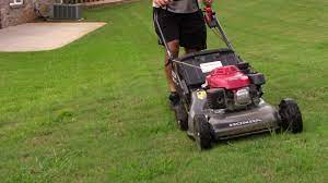 Slips into the rear discharge door. Honda Hrx217 Lawn Mowing Using Rear Discharge Youtube