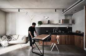 Bachelor pads offer a unique opportunity to have everything you ever wanted to have in your home. A Tiny Apartment Transforms Into A Stylish Space Saving Bachelor Pad For 84k Dwell