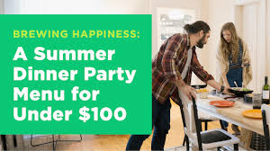 We love hosting dinner parties, but it can often be confusing trying to determine how many bottles of wine you need to buy or have your guests. A Summer Dinner Party Menu For Under 100 Mintlife Blog