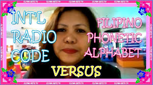 See phonetic symbol for a list of the ipa symbols used to represent the phonemes of the english language. International Radio Code Vs Filipino Phonetic Alphabet Vlog 37 Youtube