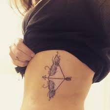 Right is the way to go! 63 Wonderful Arrow Side Rib Tattoos