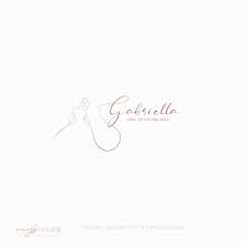 Feminine Logo Bridal Boutique Logo Design Premade Ooak Logo Dress Logo Design Wedding Dress Logo Bridal Bridal Logo Boutique Logo Design Wedding Logo Design